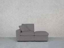 2-Seat Modular Lounger Loveseat