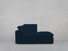 2-Seat Modular Lounger Loveseat