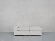2-Seat Modular Lounger Loveseat