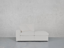 2-Seat Modular Lounger Loveseat