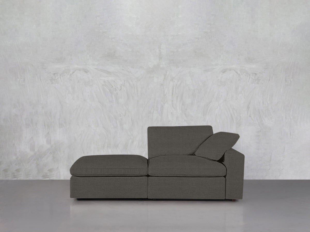 2 - Seat Modular Lounger Loveseat - 7th Avenue