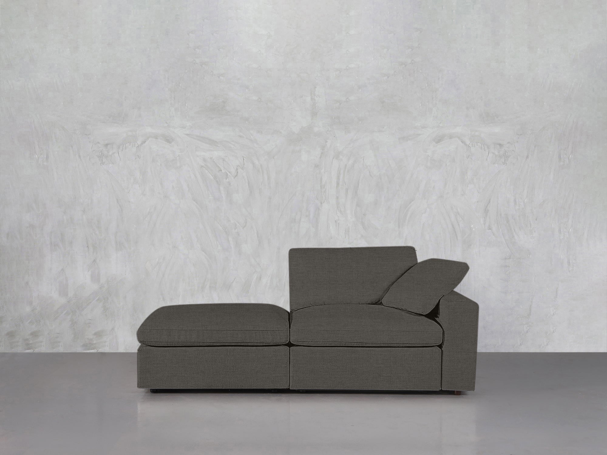 2 - Seat Modular Lounger Loveseat - 7th Avenue
