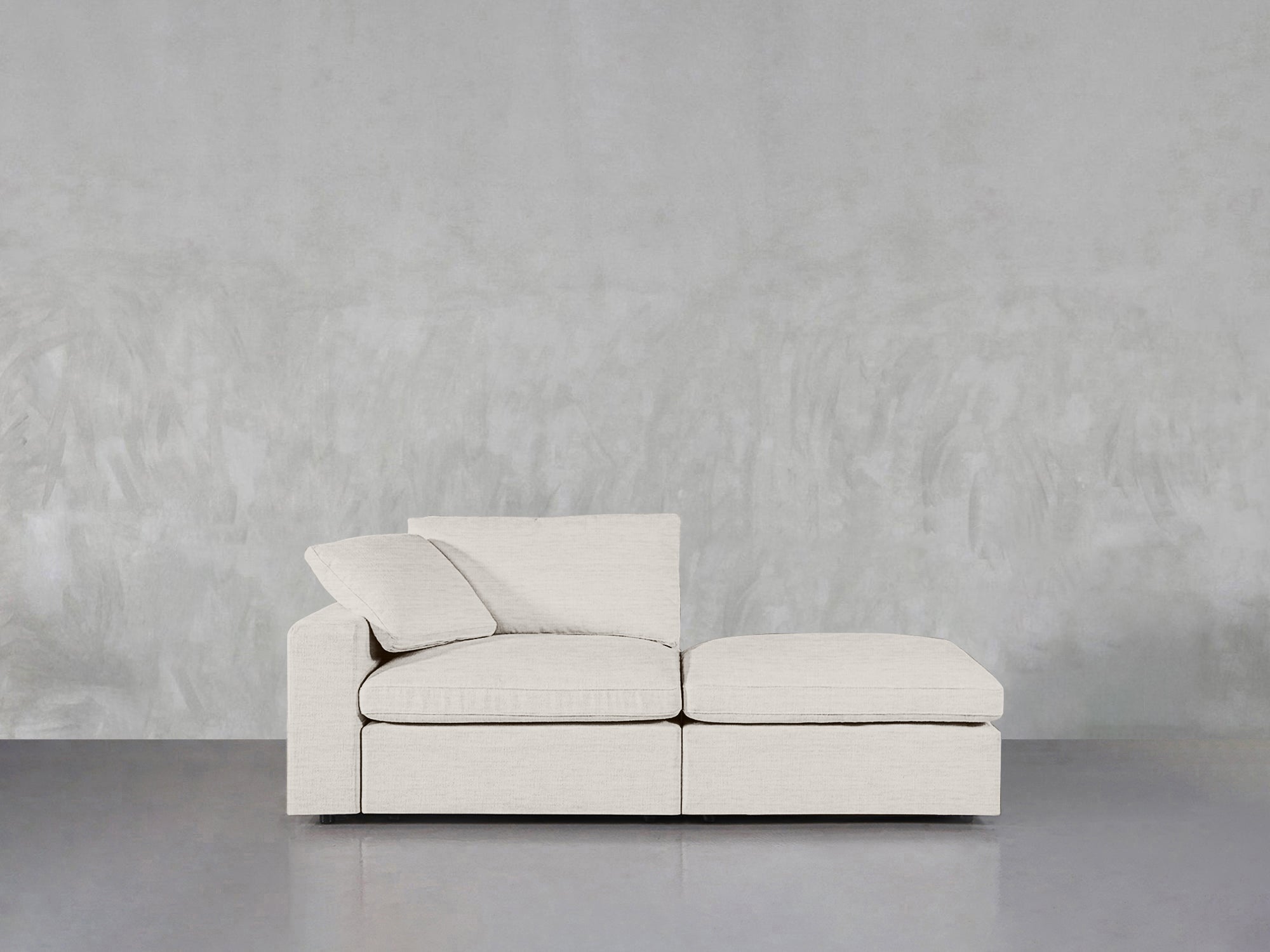 2 - Seat Modular Lounger Loveseat - 7th Avenue
