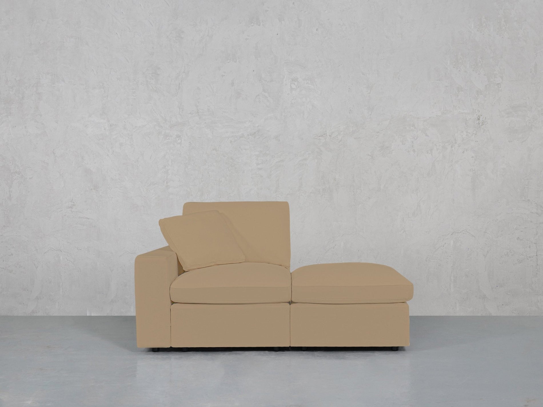 2 - Seat Modular Lounger Loveseat - 7th Avenue