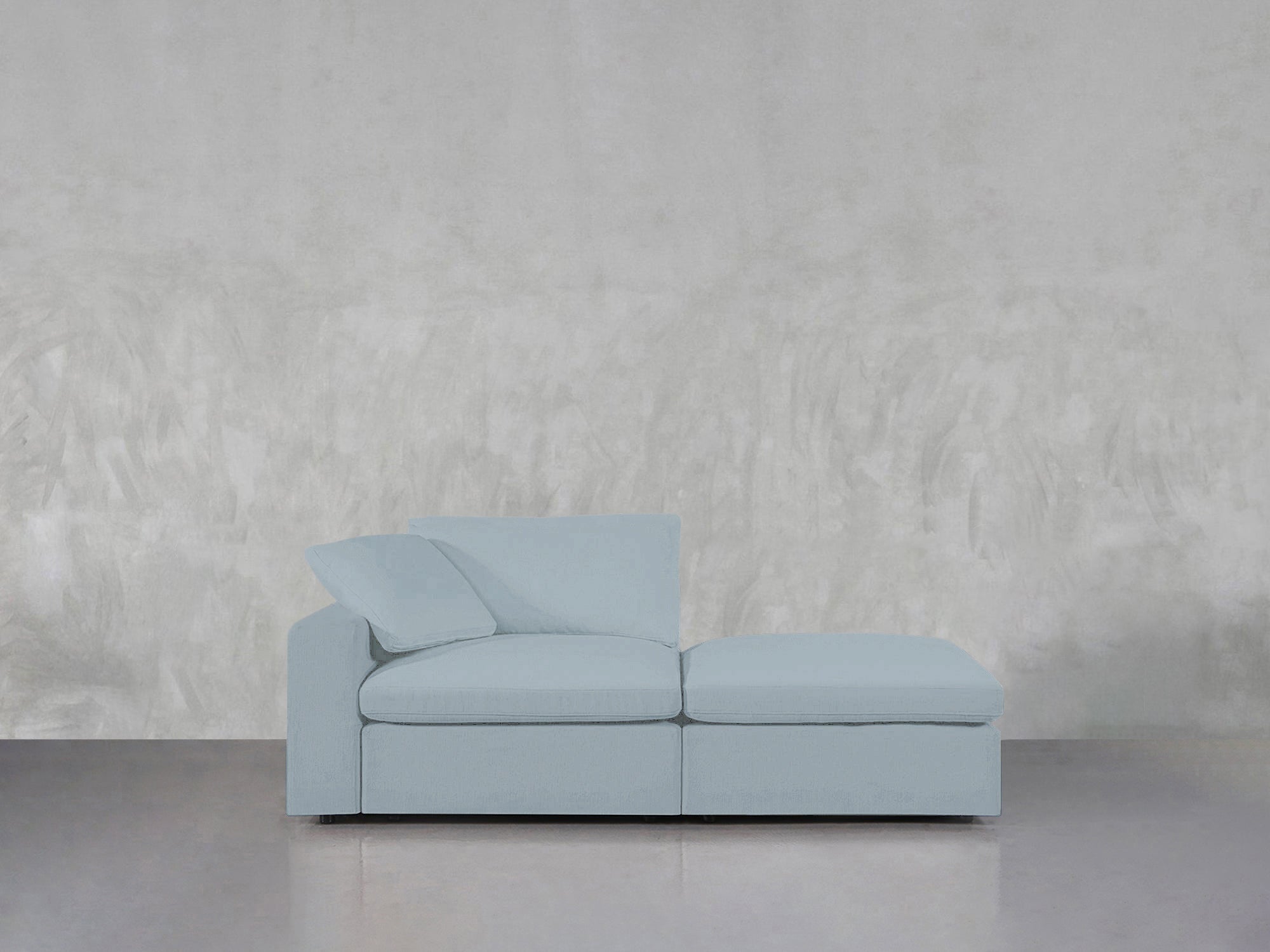 2 - Seat Modular Lounger Loveseat - 7th Avenue
