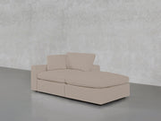 2 - Seat Modular Lounger Loveseat - 7th Avenue