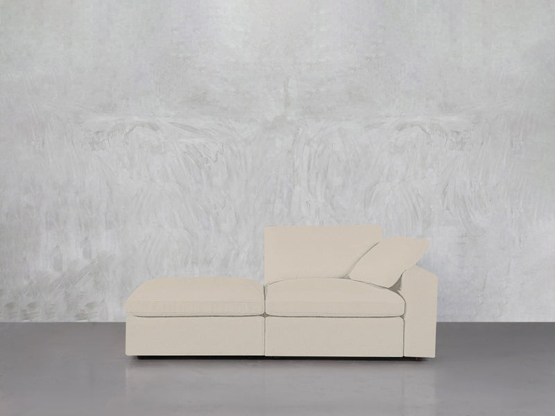 2 - Seat Modular Lounger Loveseat - 7th Avenue