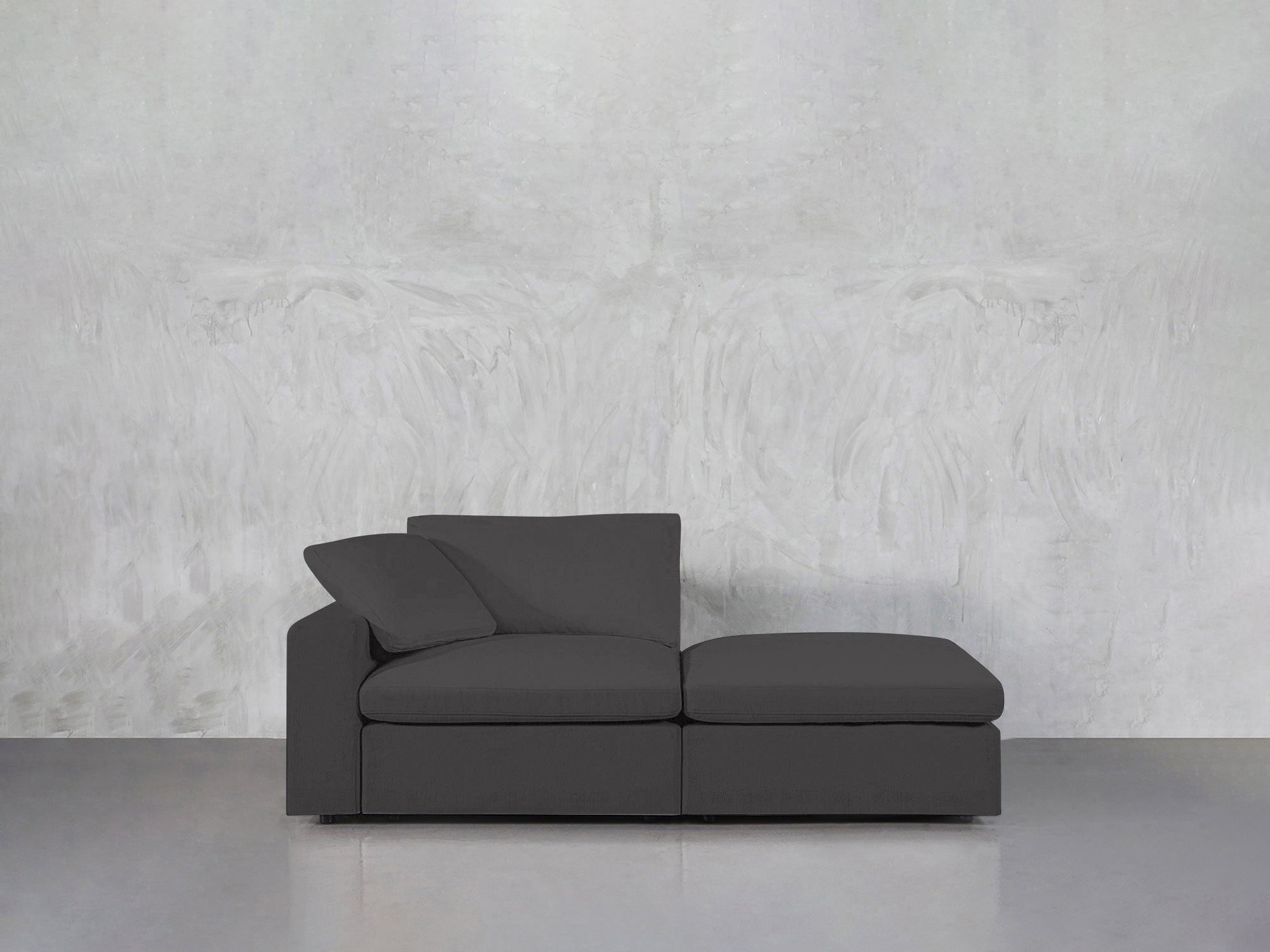 2 - Seat Modular Lounger Loveseat - 7th Avenue