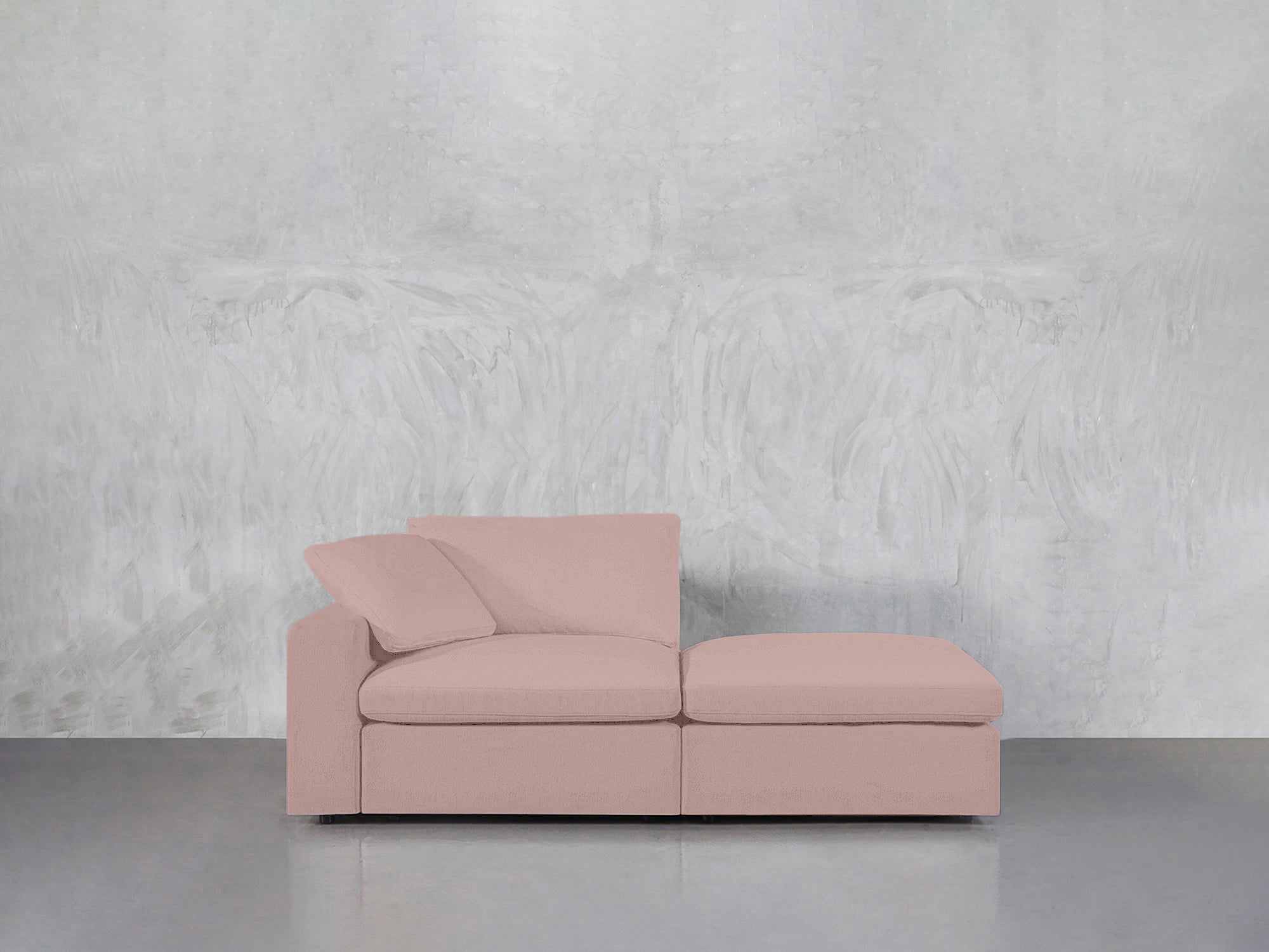 2 - Seat Modular Lounger Loveseat - 7th Avenue