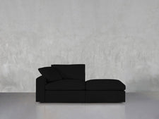 2 - Seat Modular Lounger Loveseat - 7th Avenue