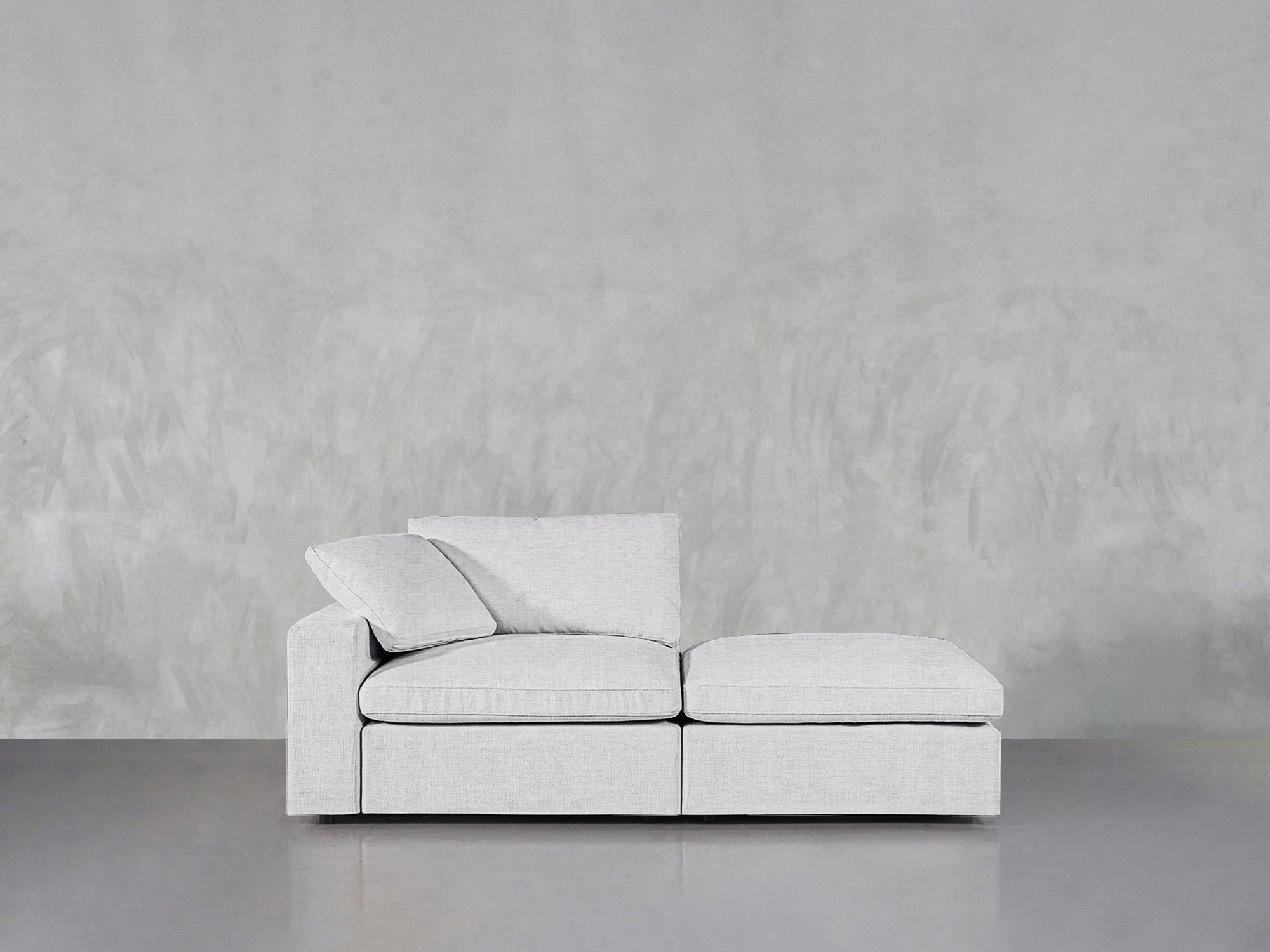 2 - Seat Modular Lounger Loveseat - 7th Avenue