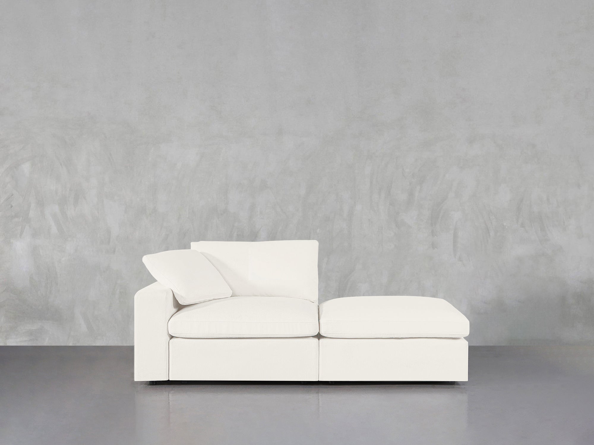 2 - Seat Modular Lounger Loveseat - 7th Avenue