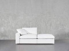 2-Seat Modular Lounger Loveseat