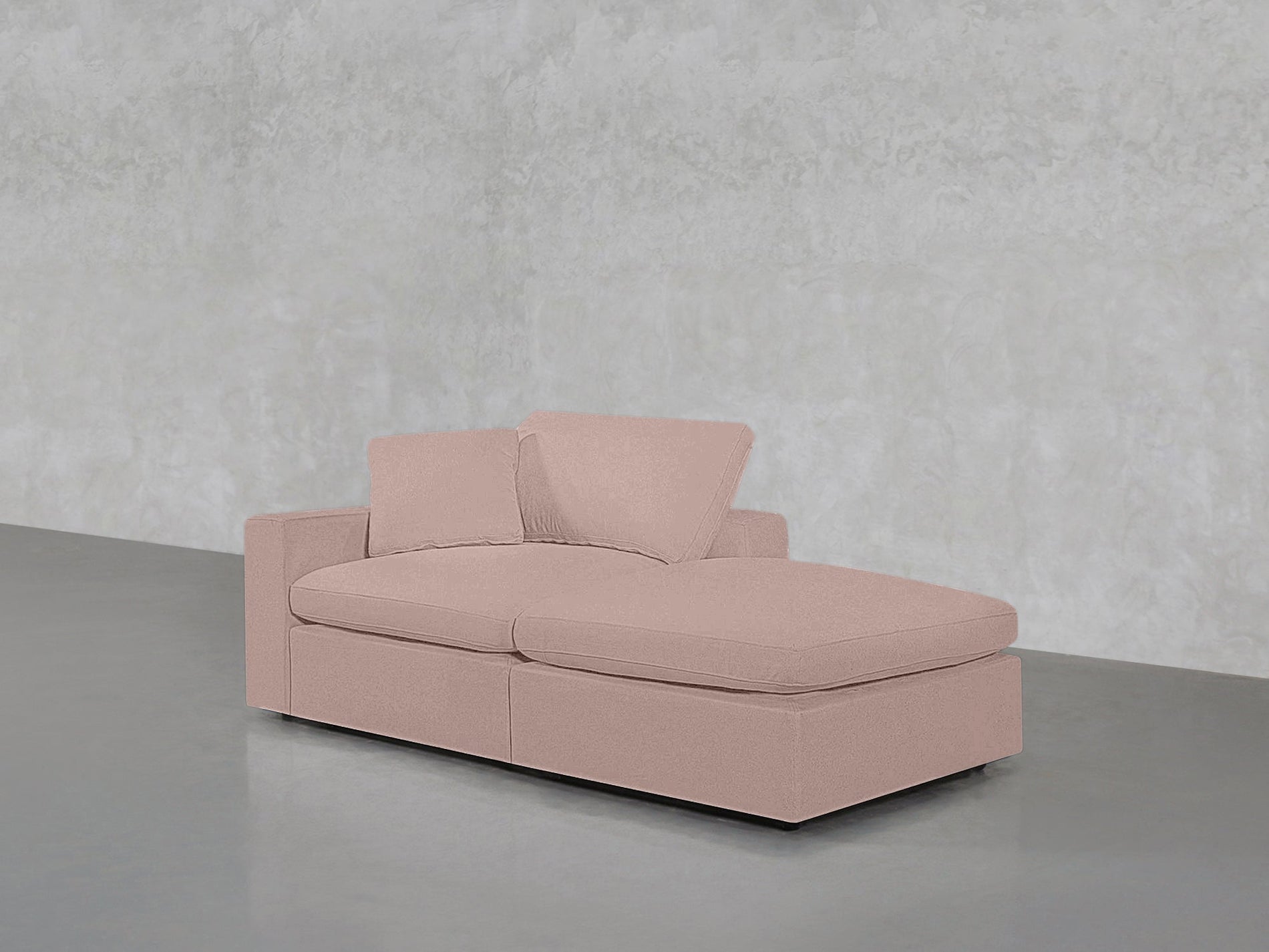2 - Seat Modular Lounger Loveseat - 7th Avenue