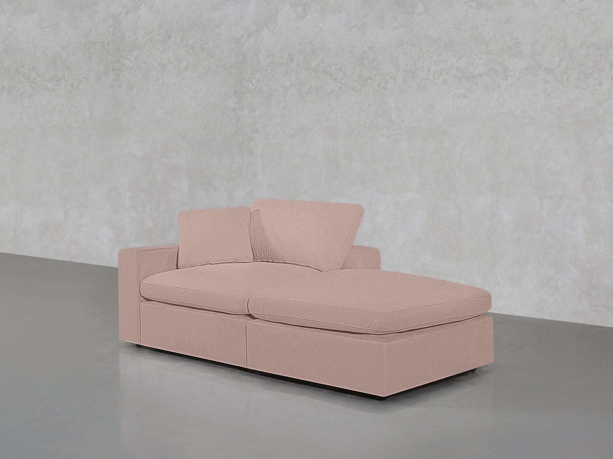 2 - Seat Modular Lounger Loveseat - 7th Avenue