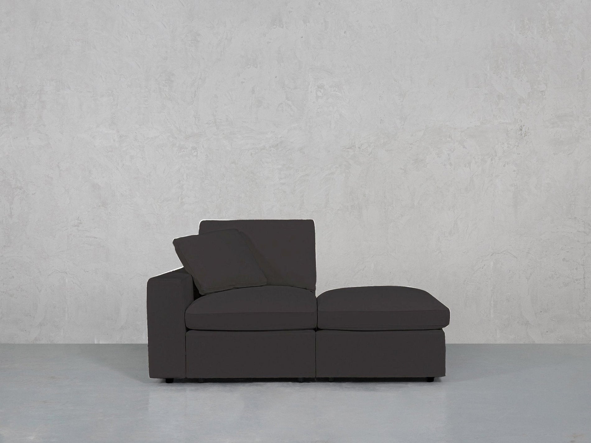 2 - Seat Modular Lounger Loveseat - 7th Avenue
