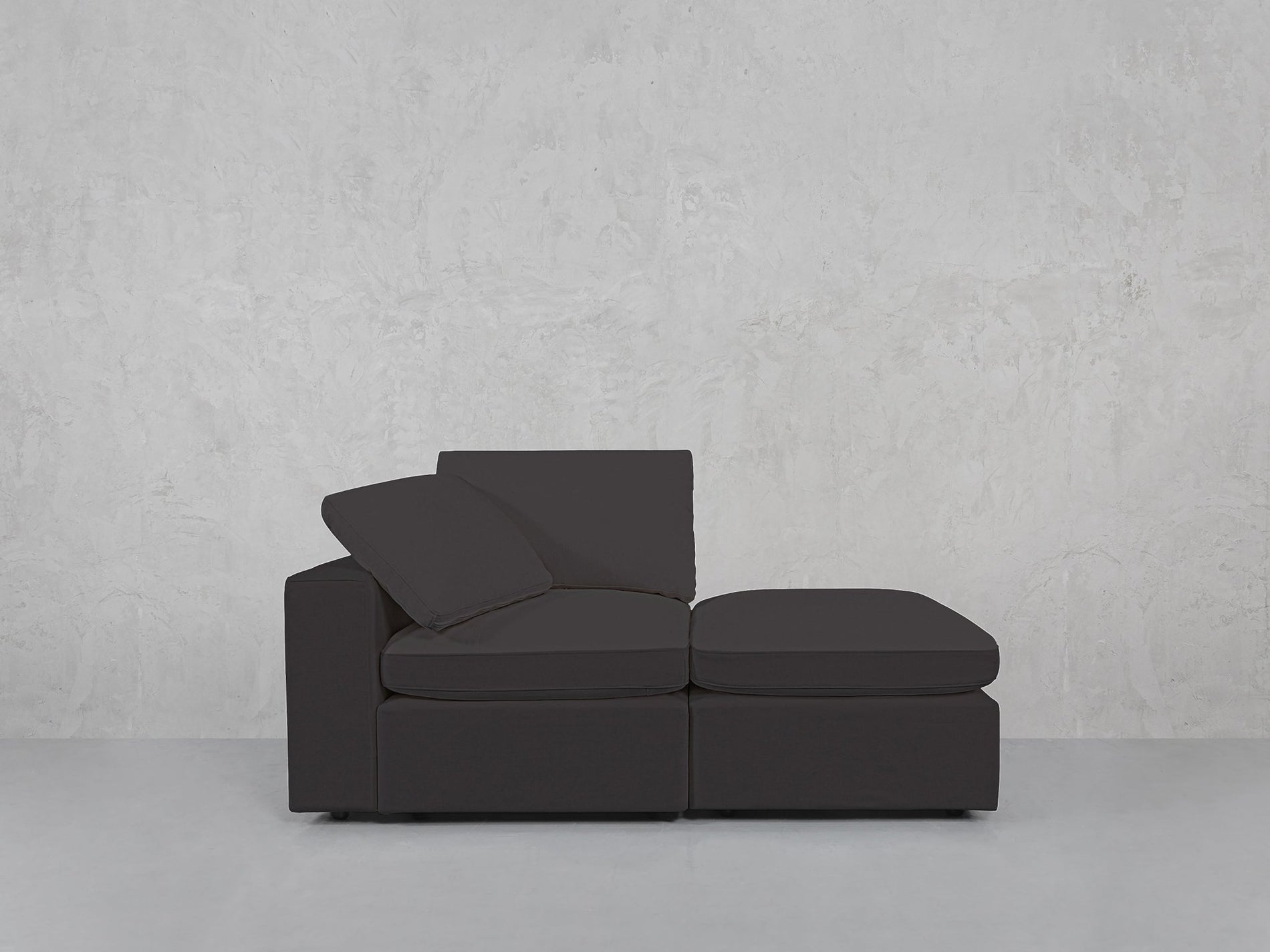2 - Seat Modular Lounger Loveseat - 7th Avenue
