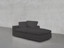 2 - Seat Modular Lounger Loveseat - 7th Avenue