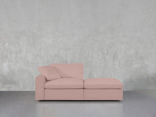 2 - Seat Modular Lounger Loveseat - 7th Avenue