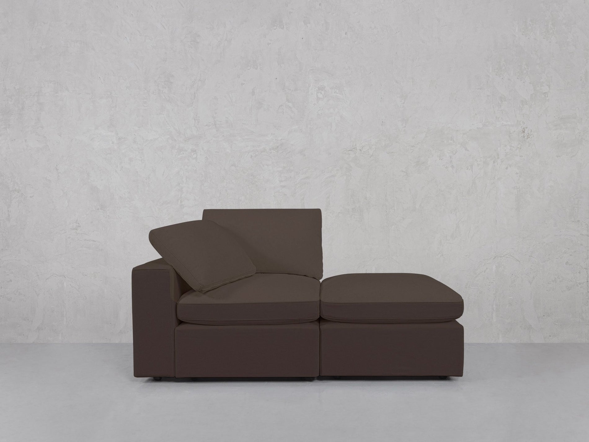 2 - Seat Modular Lounger Loveseat - 7th Avenue