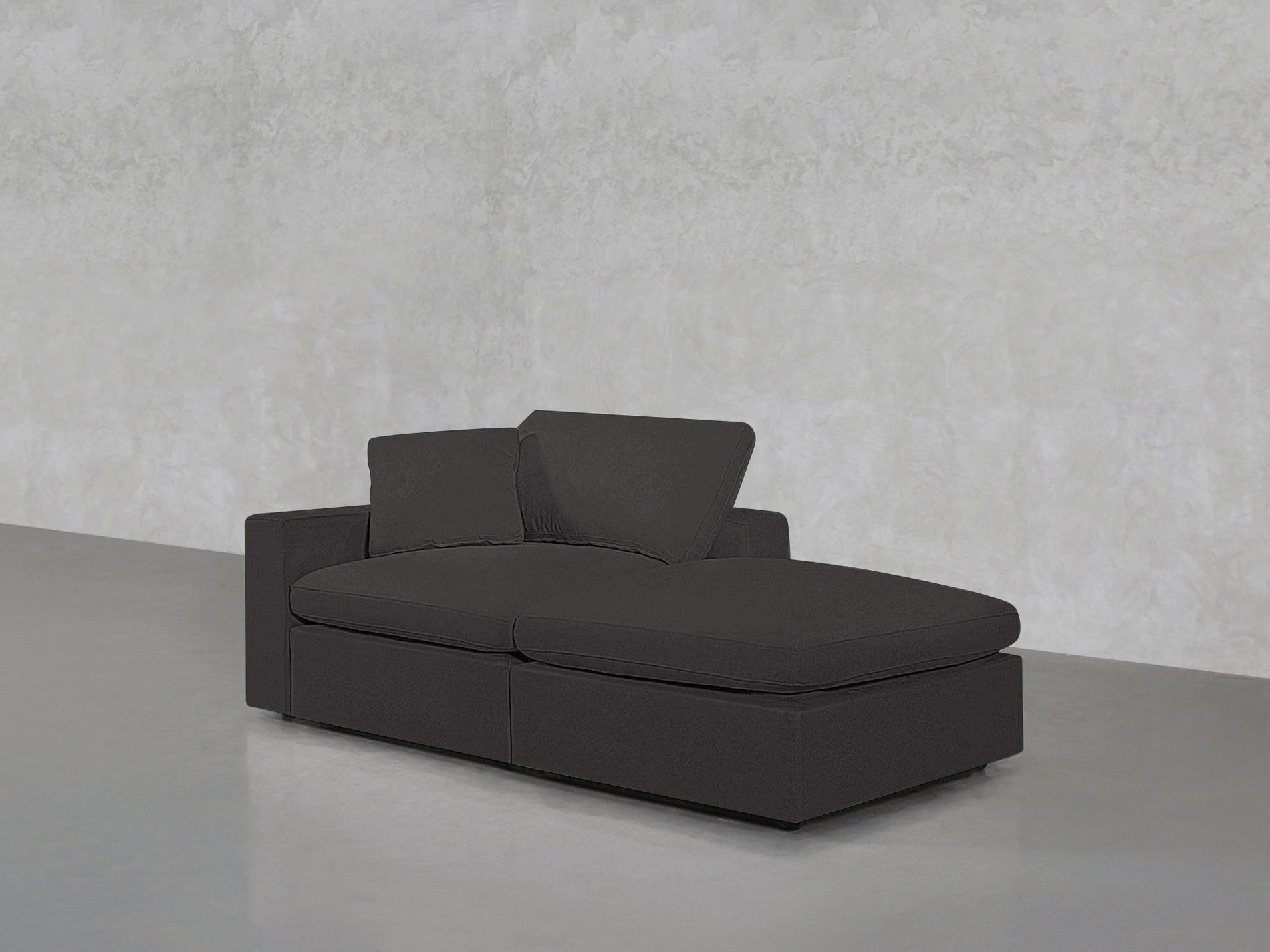 2 - Seat Modular Lounger Loveseat - 7th Avenue
