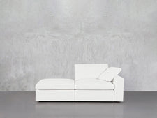 2 - Seat Modular Lounger Loveseat - 7th Avenue