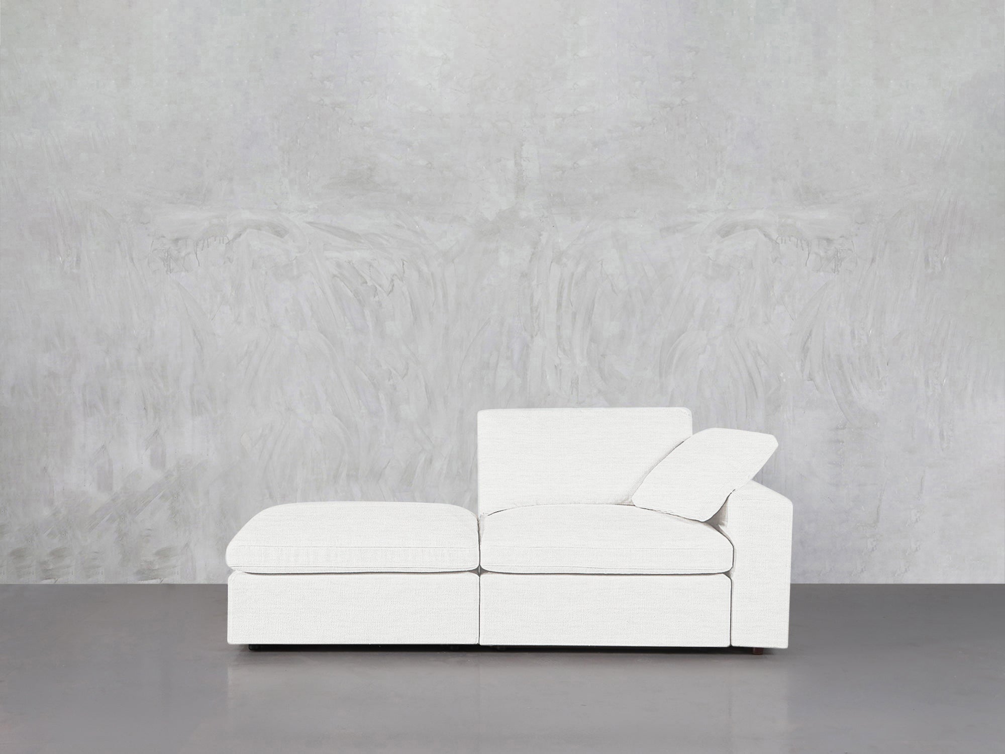 2 - Seat Modular Lounger Loveseat - 7th Avenue