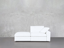 2 - Seat Modular Lounger Loveseat - 7th Avenue