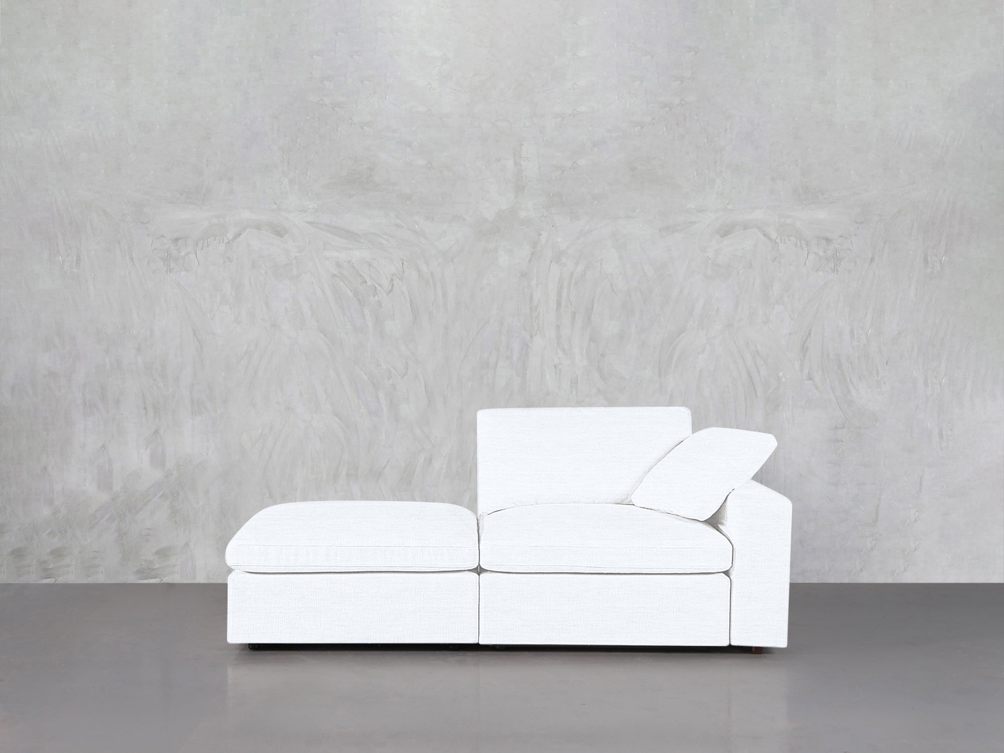 2 - Seat Modular Lounger Loveseat - 7th Avenue