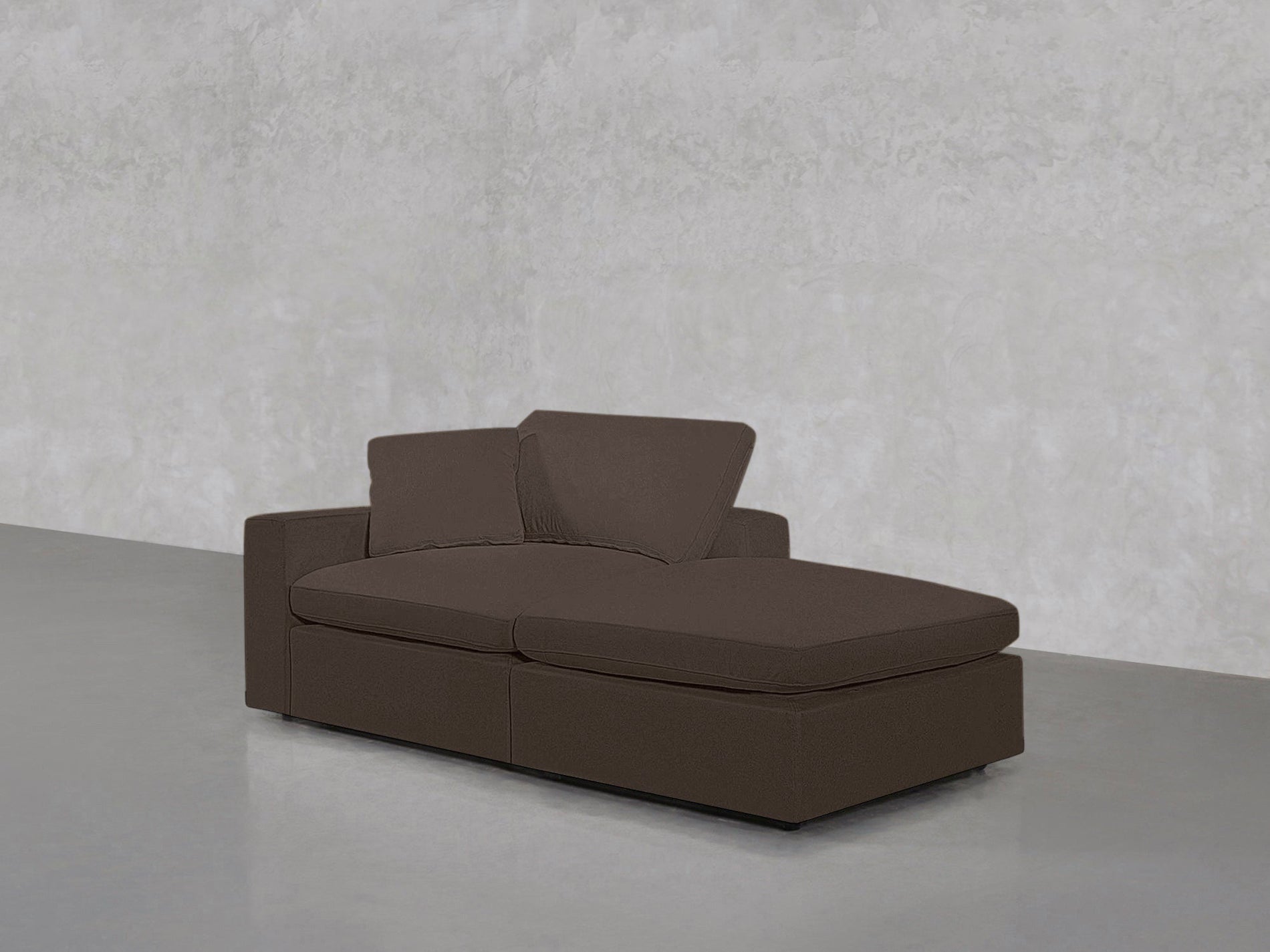 2 - Seat Modular Lounger Loveseat - 7th Avenue