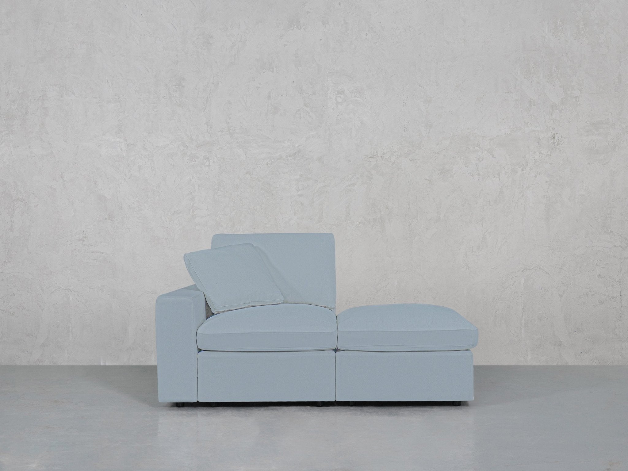 2 - Seat Modular Lounger Loveseat - 7th Avenue