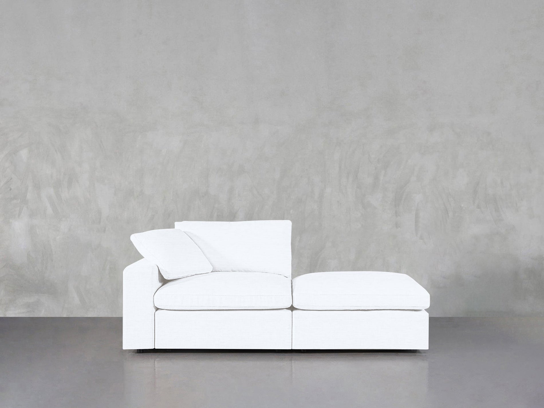 2 - Seat Modular Lounger Loveseat - 7th Avenue