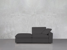 2 - Seat Modular Lounger Loveseat - 7th Avenue