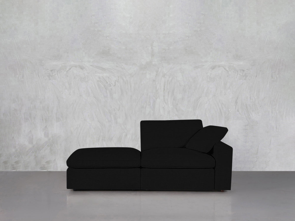 2 - Seat Modular Lounger Loveseat - 7th Avenue