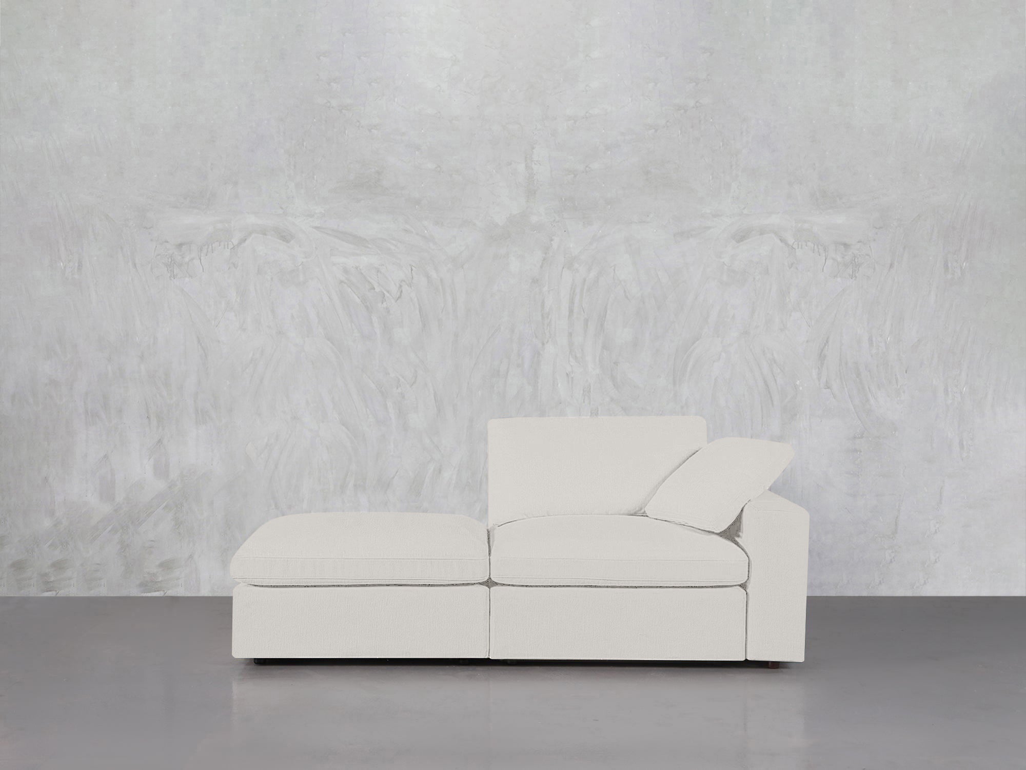 2 - Seat Modular Lounger Loveseat - 7th Avenue