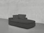 2 - Seat Modular Lounger Loveseat - 7th Avenue