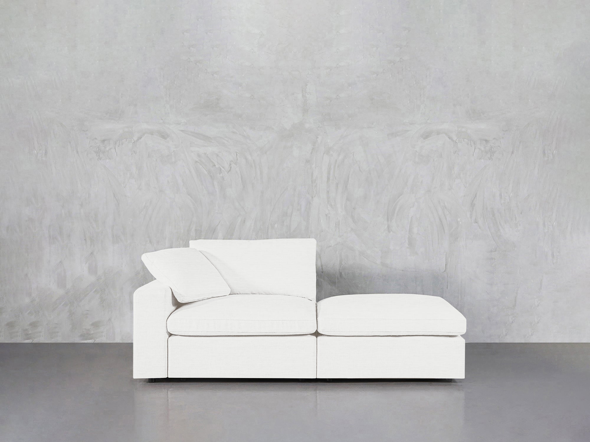 2 - Seat Modular Lounger Loveseat - 7th Avenue