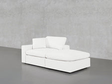 2 - Seat Modular Lounger Loveseat - 7th Avenue