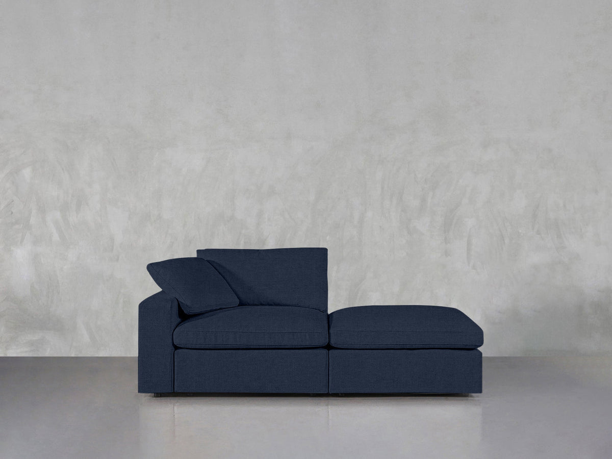 2-Seat Modular Lounger Loveseat - 7th Avenue
