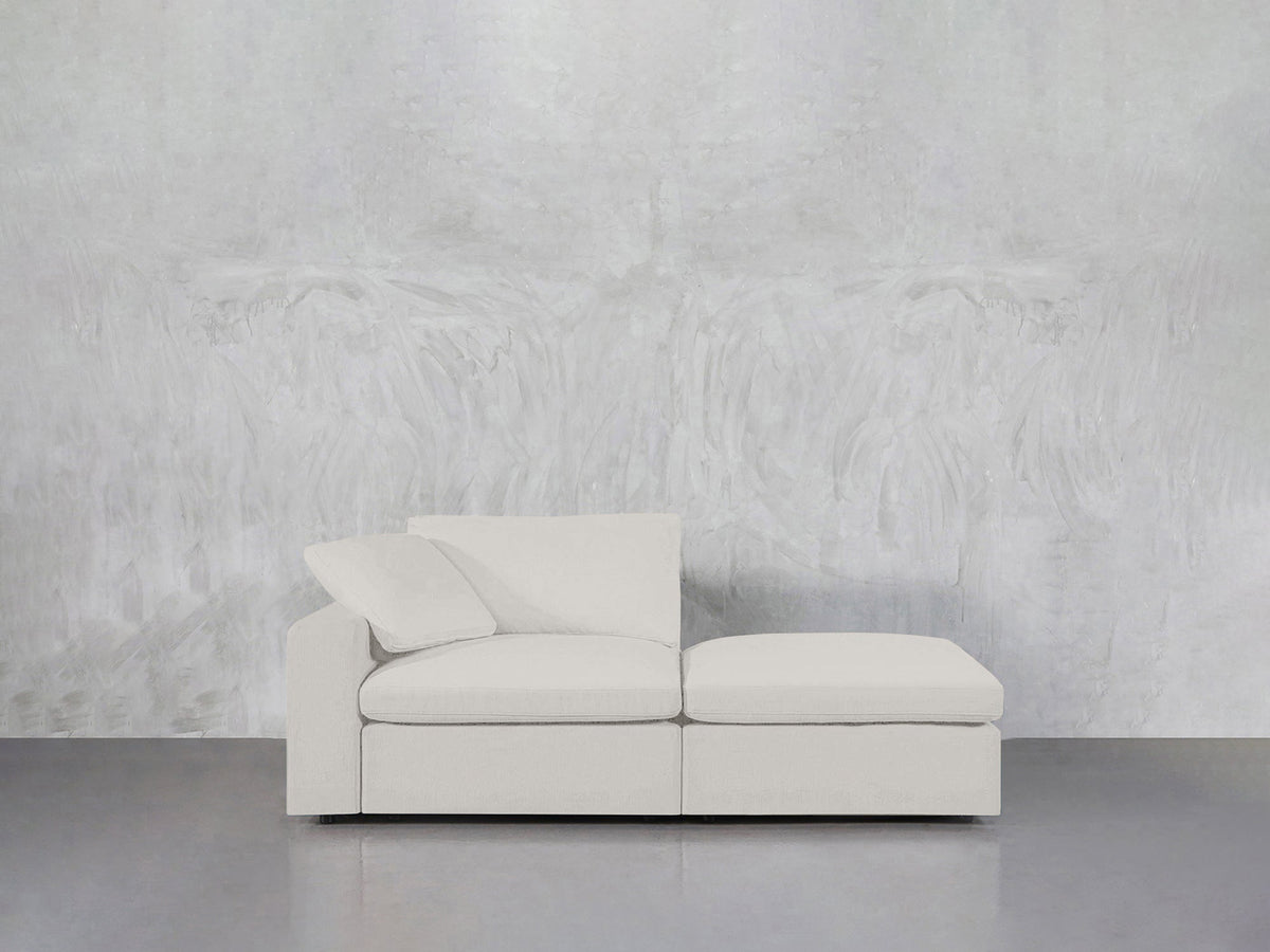 2 - Seat Modular Lounger Loveseat - 7th Avenue