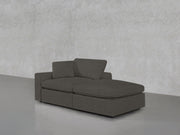 2 - Seat Modular Lounger Loveseat - 7th Avenue