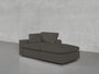 2 - Seat Modular Lounger Loveseat - 7th Avenue