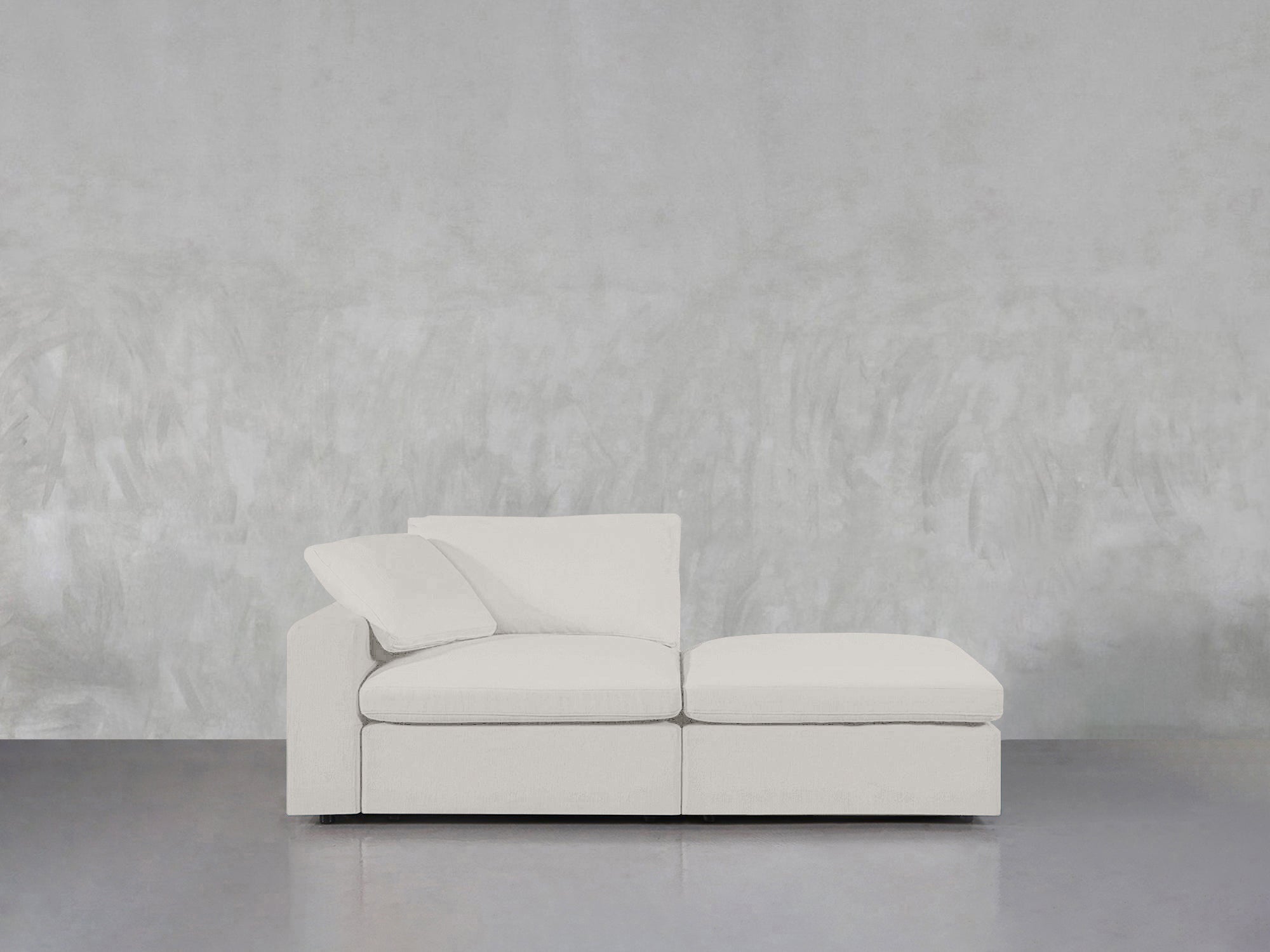 2 - Seat Modular Lounger Loveseat - 7th Avenue