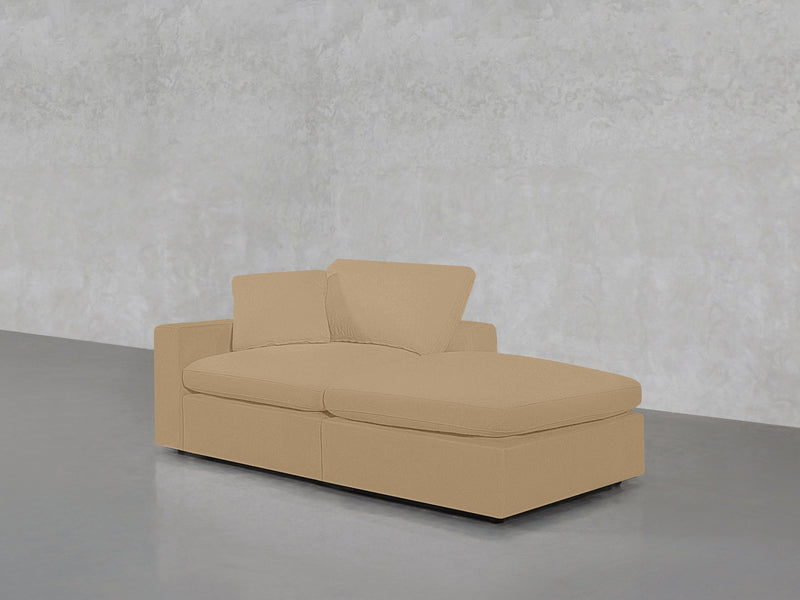 2 - Seat Modular Lounger Loveseat - 7th Avenue