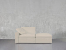 2 - Seat Modular Lounger Loveseat - 7th Avenue