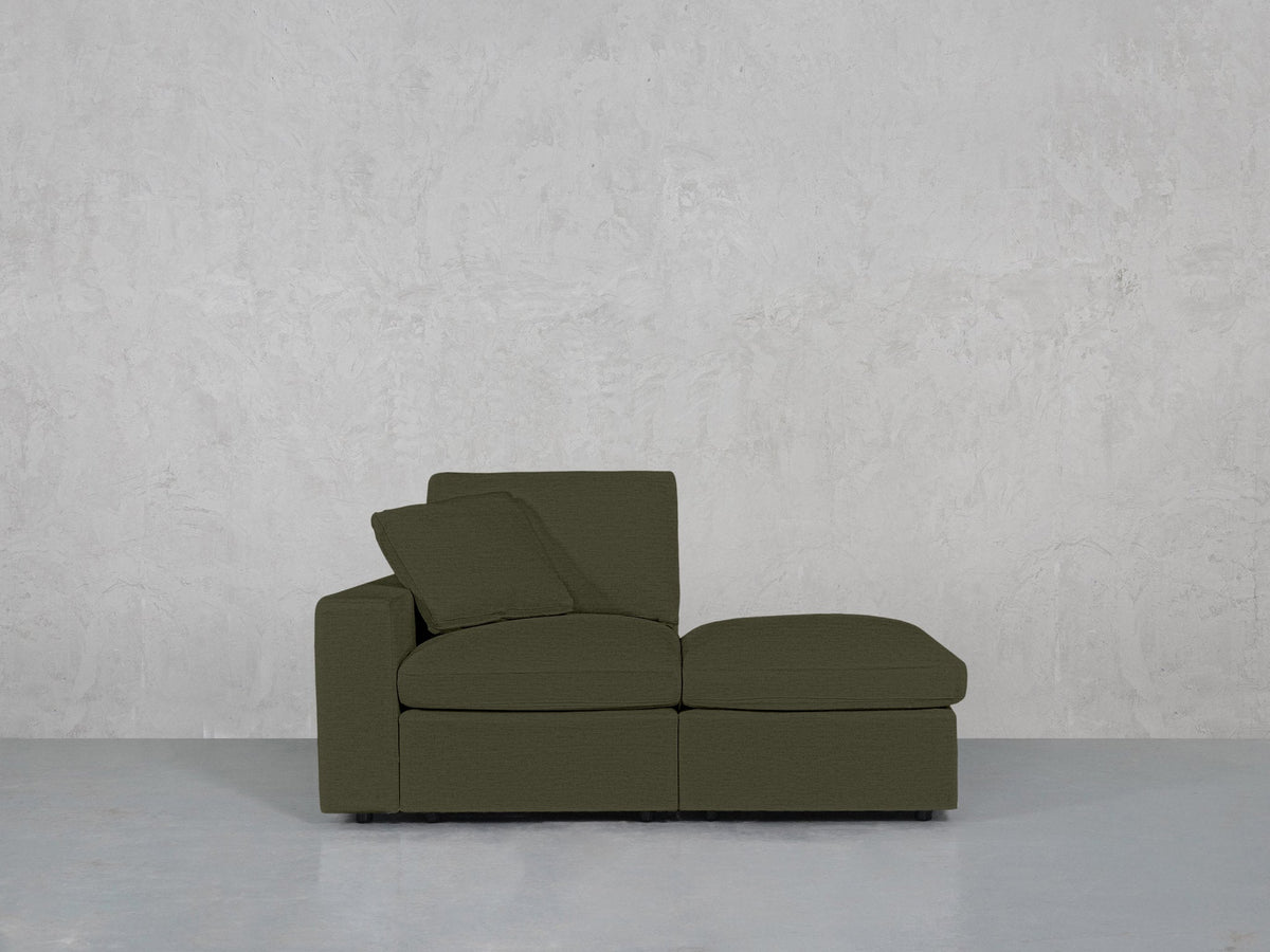 2-Seat Modular Lounger Loveseat - 7th Avenue