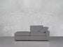 2-Seat Modular Lounger Loveseat