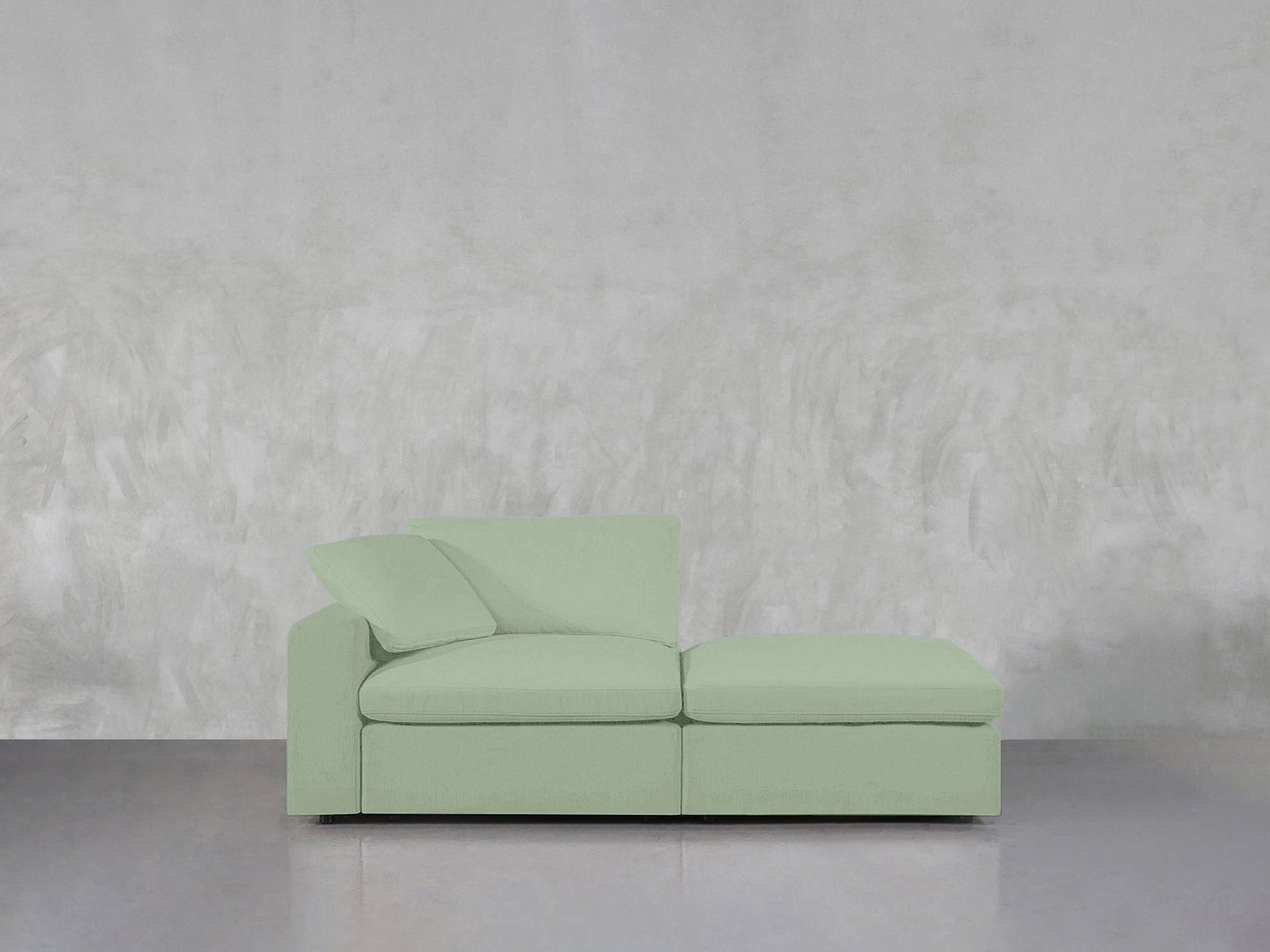 2-Seat Modular Lounger Loveseat - 7th Avenue