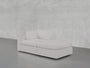 2-Seat Modular Lounger Loveseat