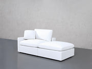 2-Seat Modular Lounger Loveseat (Thin Arm) - 7th Avenue